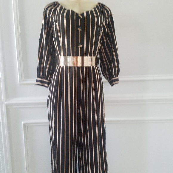 chriselle lim Other - Stripped Jumpsuit